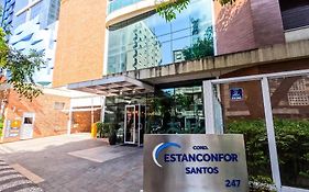 Estanconfor Praia Santos AC garagem sacada fechada